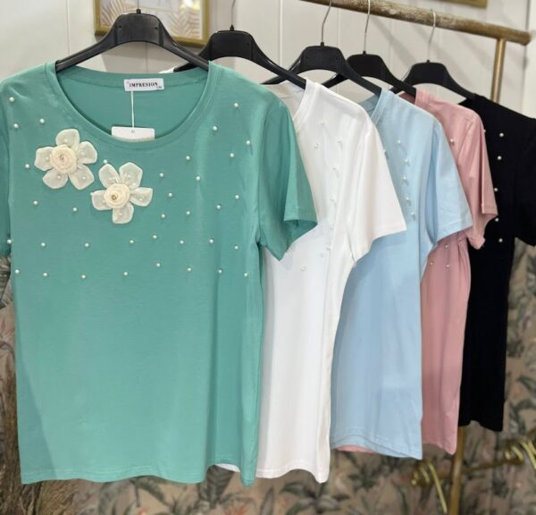 CAMISETA PERLAS - Imagen 4